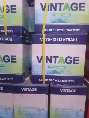 Vintage 75ah 12v Battery