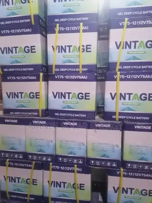 Vintage 75ah 12v Battery