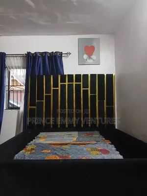 High Upholstered Bed Frame