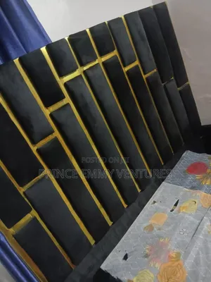 High Upholstered Bed Frame