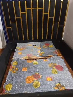 High Upholstered Bed Frame