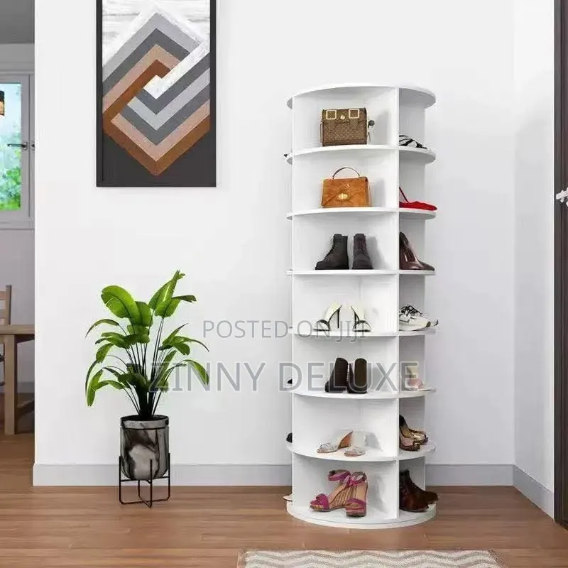 Rotating Shoe Rack