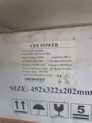 Fidelity Solar Inverter 1.5kva (12v)
