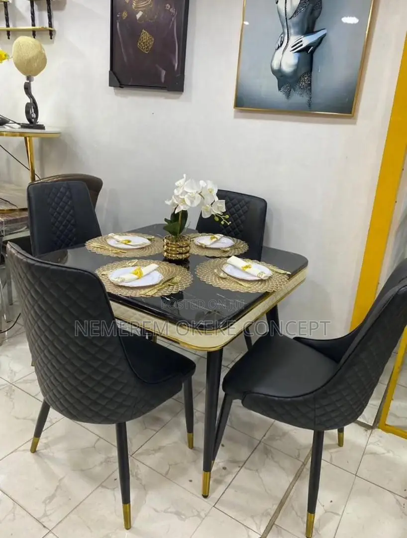 4 Seater Marble Dinning Table