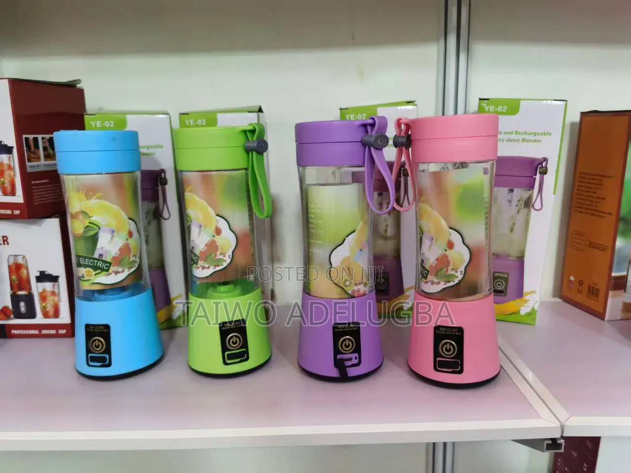 6blades Rechargeable Blender