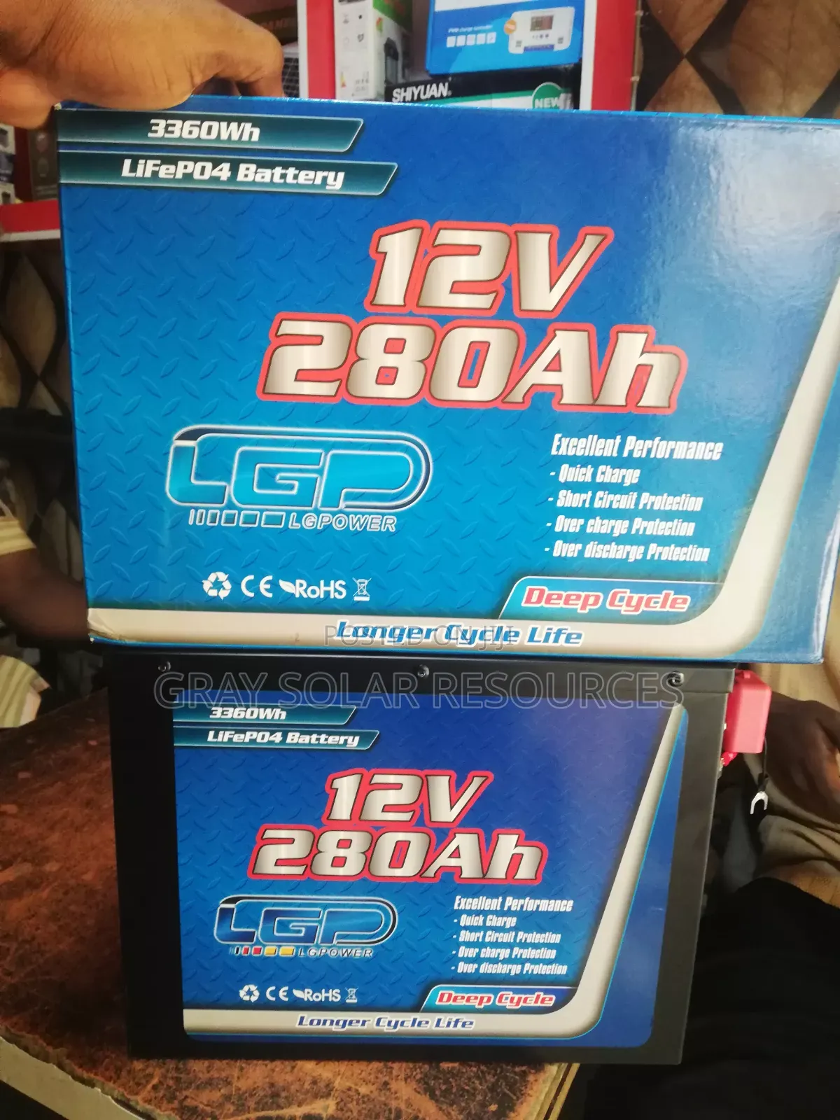 12v 280ah Lg Power Lithium Battery
