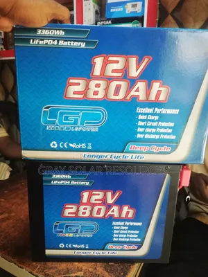 12v 280ah Lg Power Lithium Battery