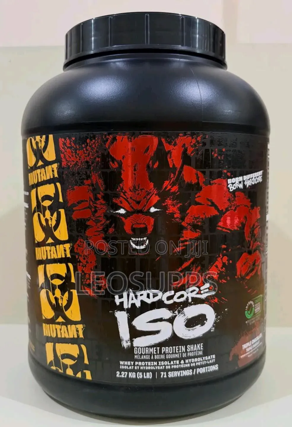 Mutant Hardcore Iso 5lb (Whey Protein Isolate)
