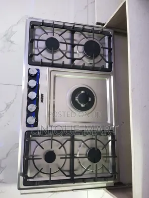 90cm Stainless 5-Ways Gas Burner. Brand Minx