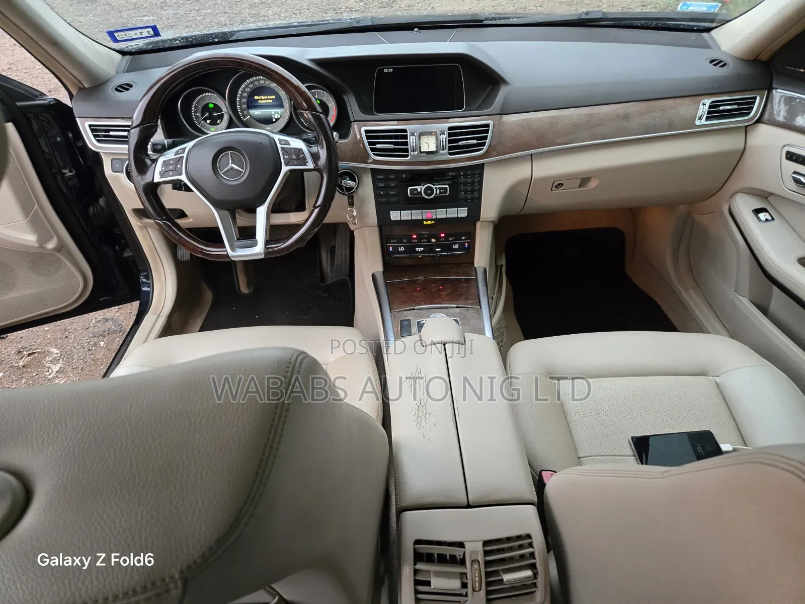 Mercedes-Benz E350 2014 Black