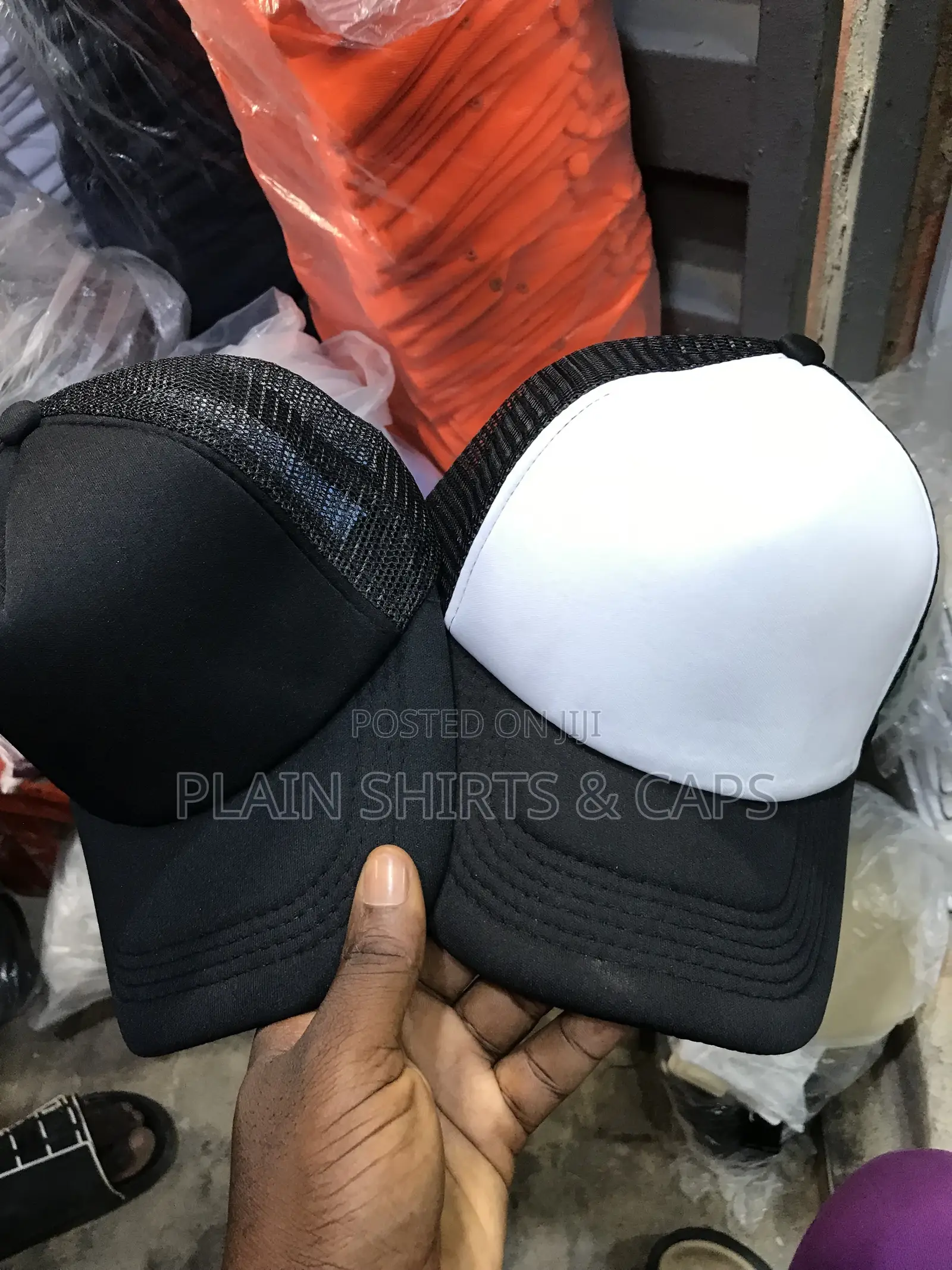 Plain Baseball Cap Face Cap