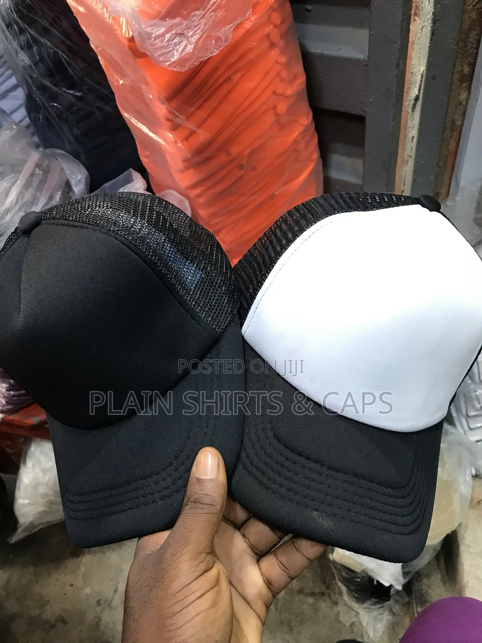 Plain Baseball Cap Face Cap