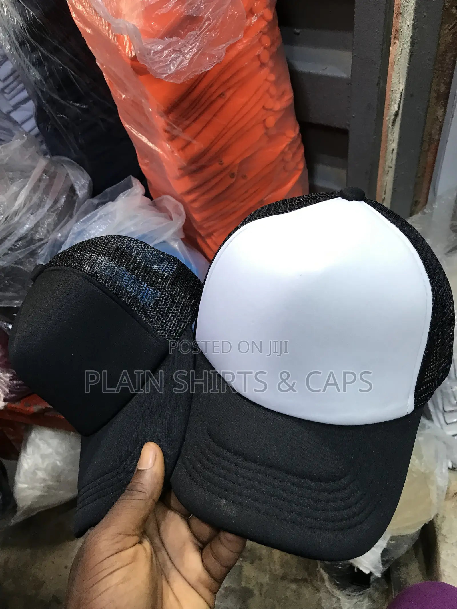 Plain Baseball Cap Face Cap