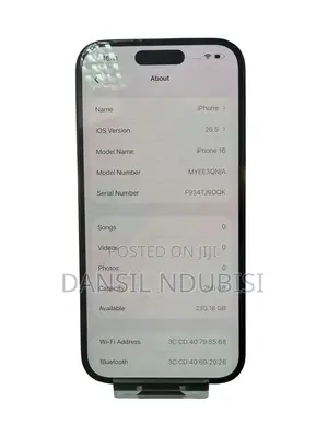 Apple iPhone 16 256 GB Blue