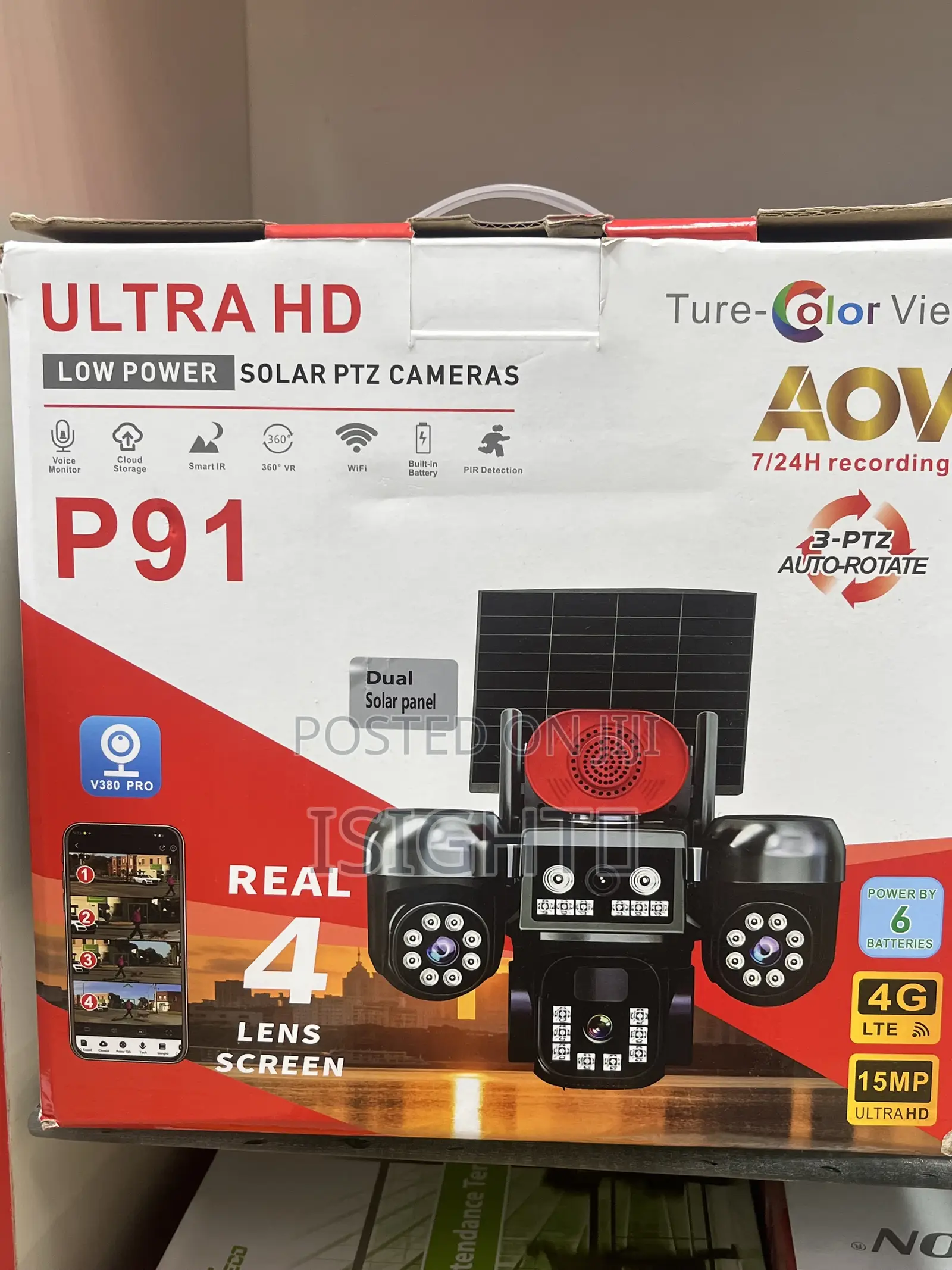 P91 Four Lens Solar Camera