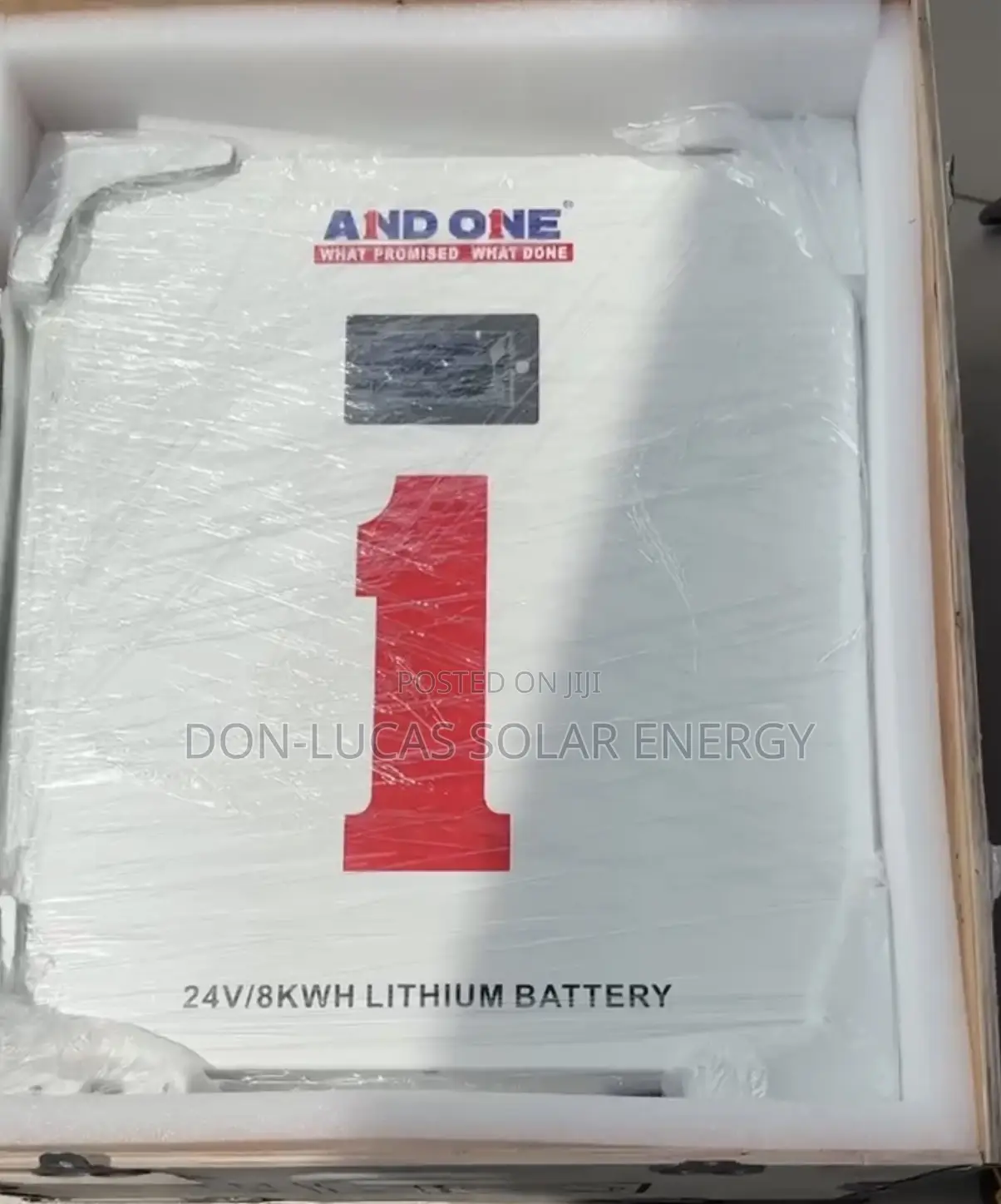 8kwh 24v and One Lithium Ion Battery