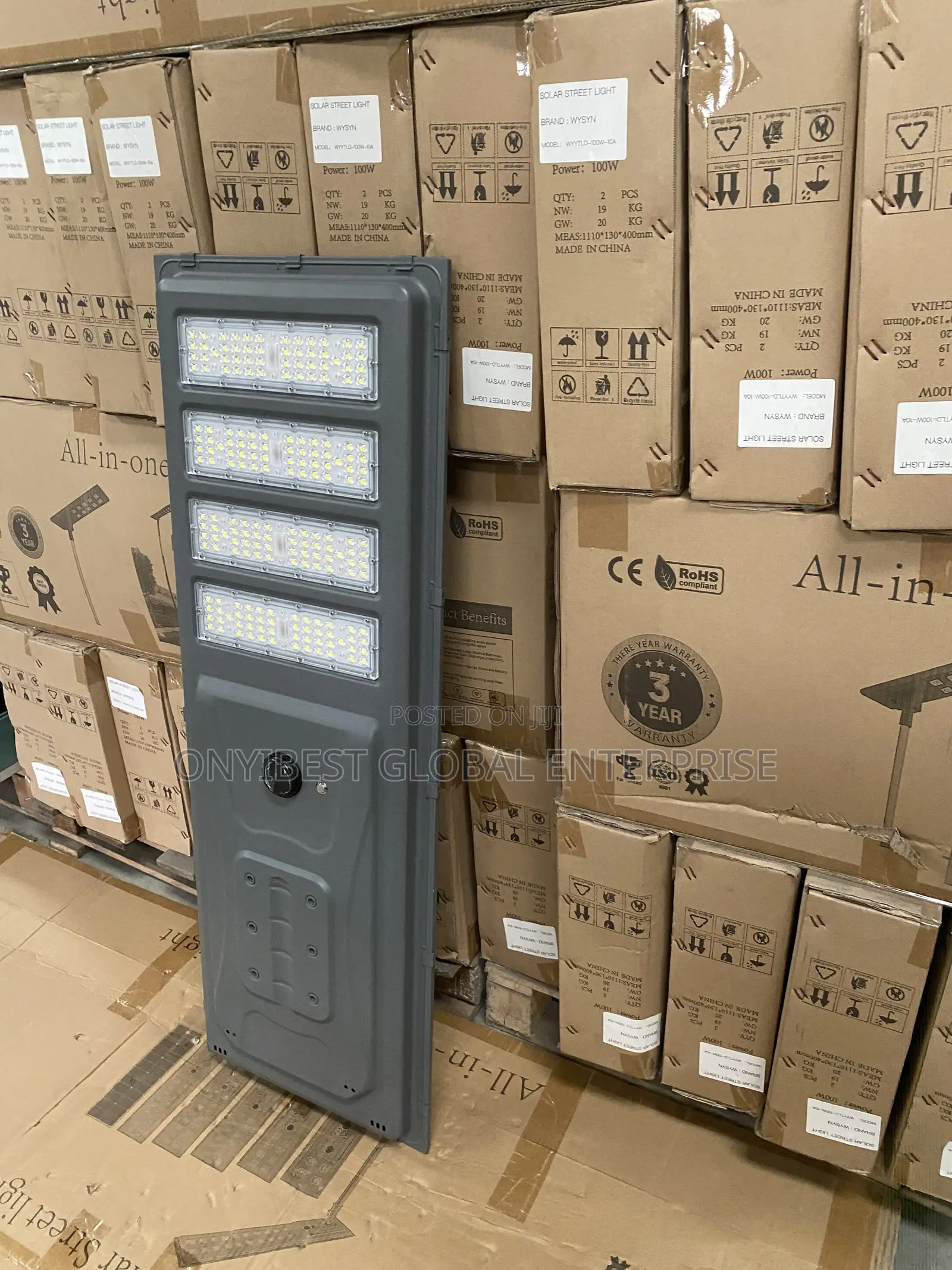 Durable All-in-One Solar Light for Every Location