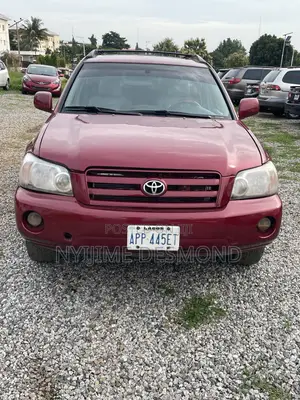 Toyota Highlander Limited V6 2006 Red