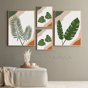 Minimalist Abstract Floater Frame Wall Art