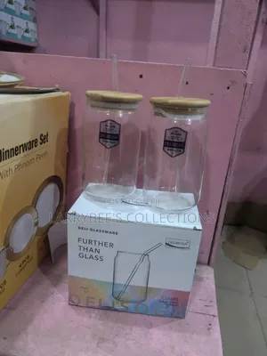 Glassware Water Bottle