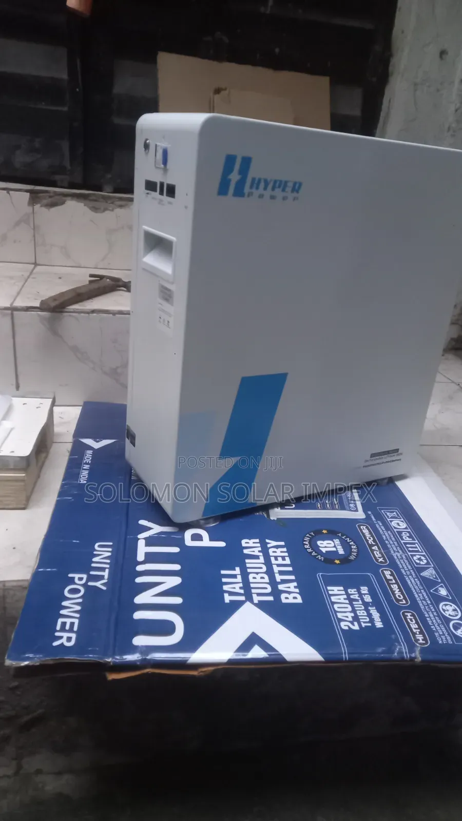 Hyper Power 10kwh 51.2v Lithium Battery – High Capacity Solar Storage