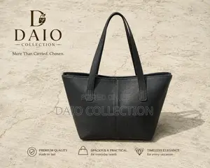 Durable Leather Tote Bag