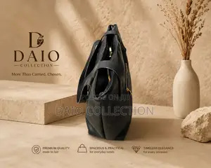 Durable Leather Tote Bag