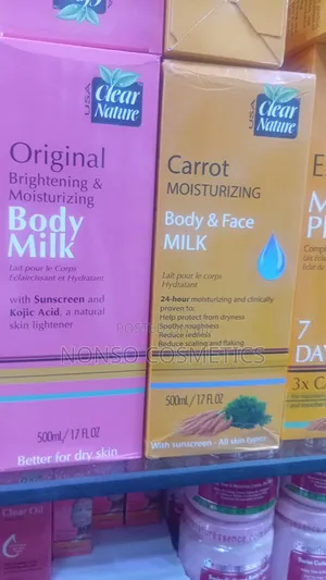 Clear Nature 3x Body Milk 500ml