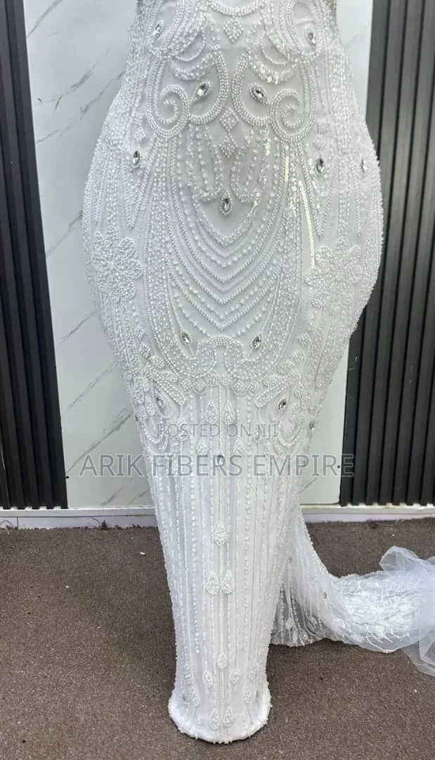 Embroidered Beaded Lace