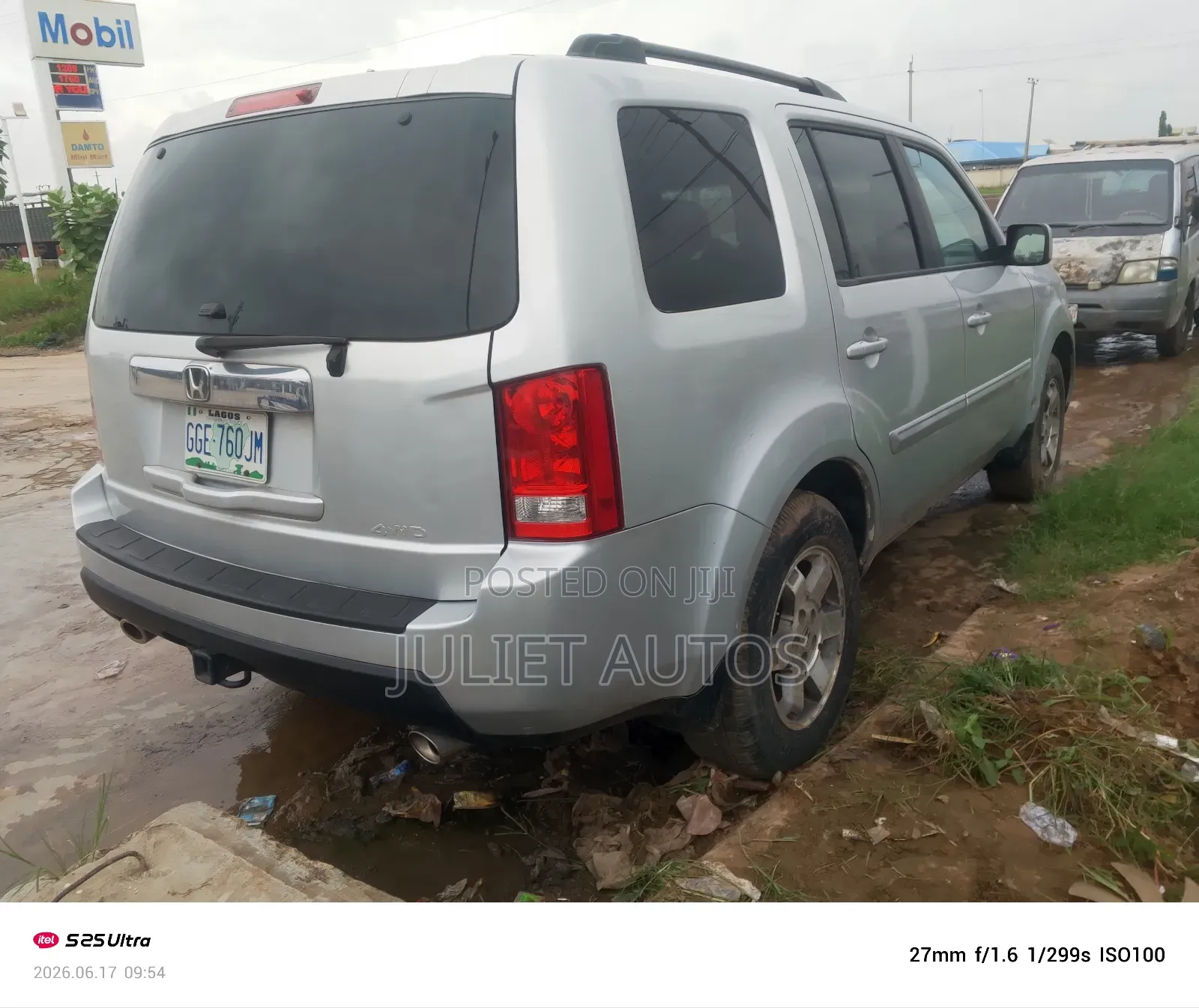 Honda Pilot 2011 Silver