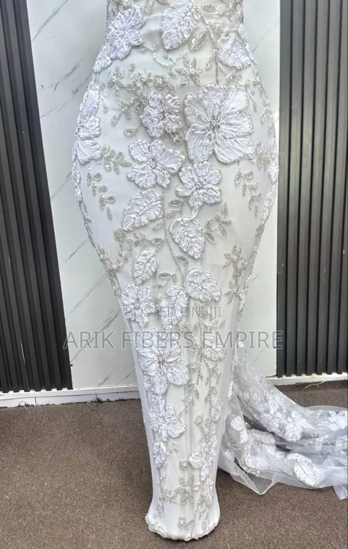 Stunning 3d Embroidered Beaded Fabric