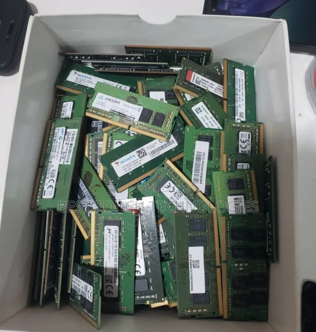 All Types of Laptop Rams