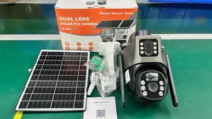 2 Wireless Solar CCTV Camera With Night Vision and Two-Way Audio
