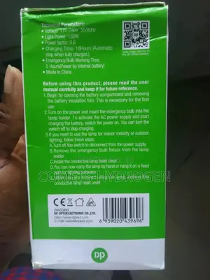 DP Portable 150W Rechargeable Emergency Switch-on LED Bulb -Wholesale❕