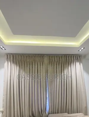 Luxury Floor-to-Ceiling Pleated Curtains