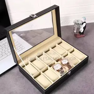 12 Slot Watch Box/Watch Organizer