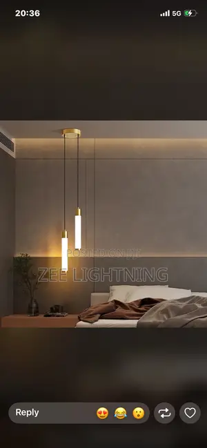2in1 Luxury Bedside Light(Black and Gold )