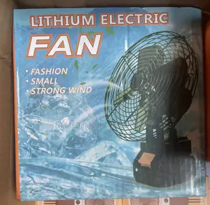 Lithium Electric/ Rechargeable Fan With Double Battery