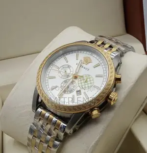 Men Versace Chain Wristwatch