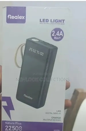 22500mah Realex Nature Plus Power Bank