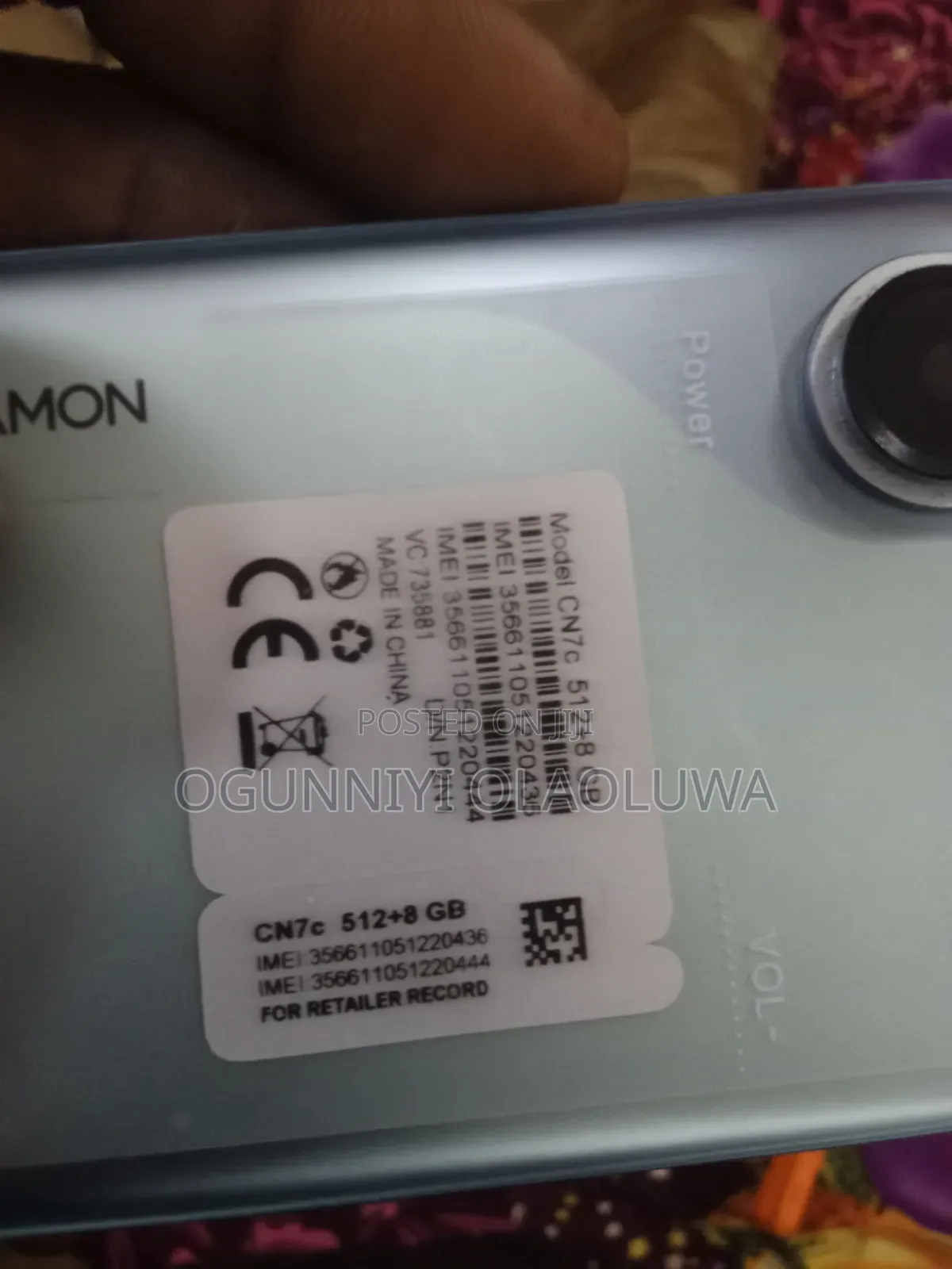 Tecno Camon 50 Pro 256 GB Gray