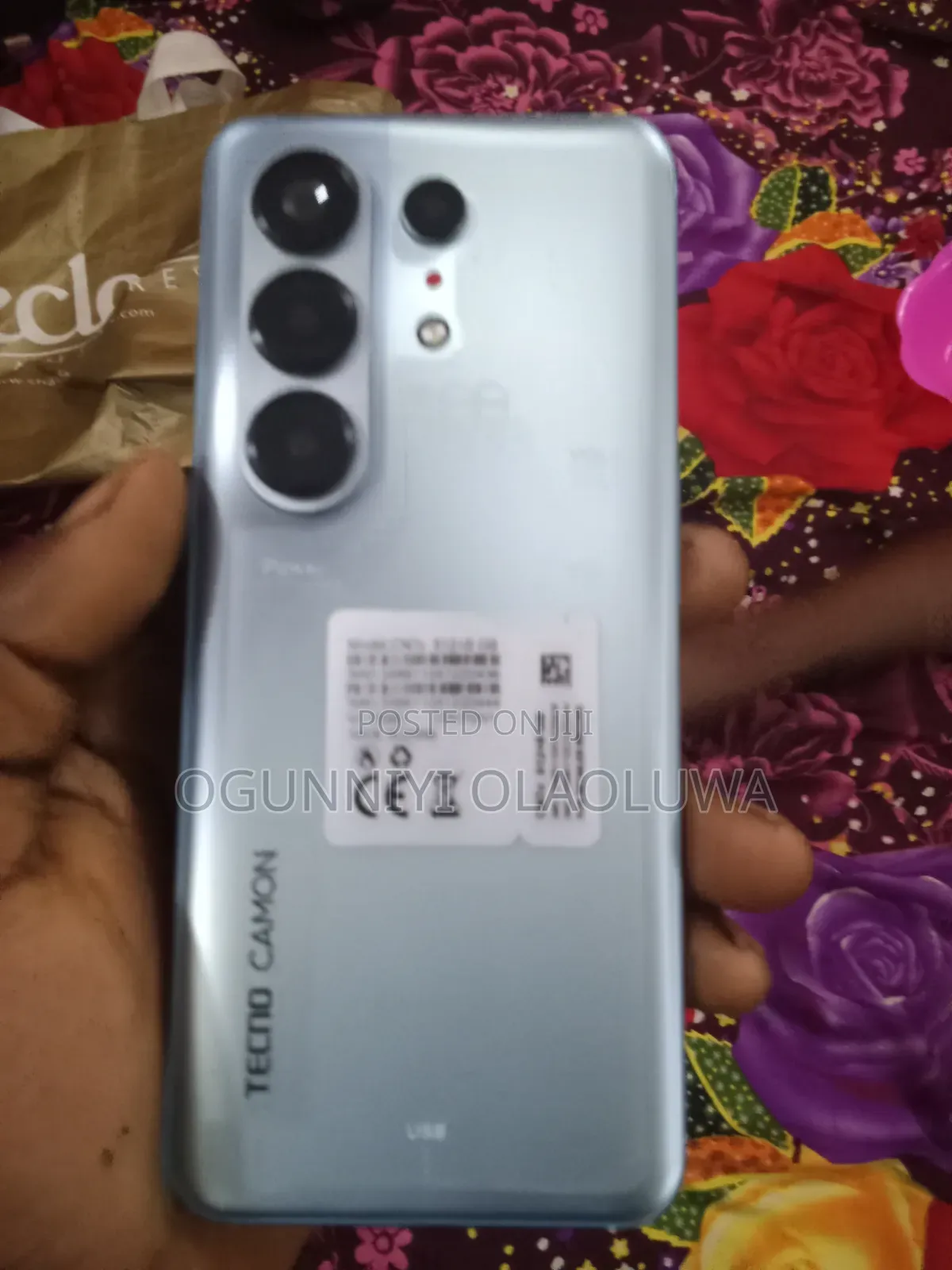 Tecno Camon 50 Pro 256 GB Gray