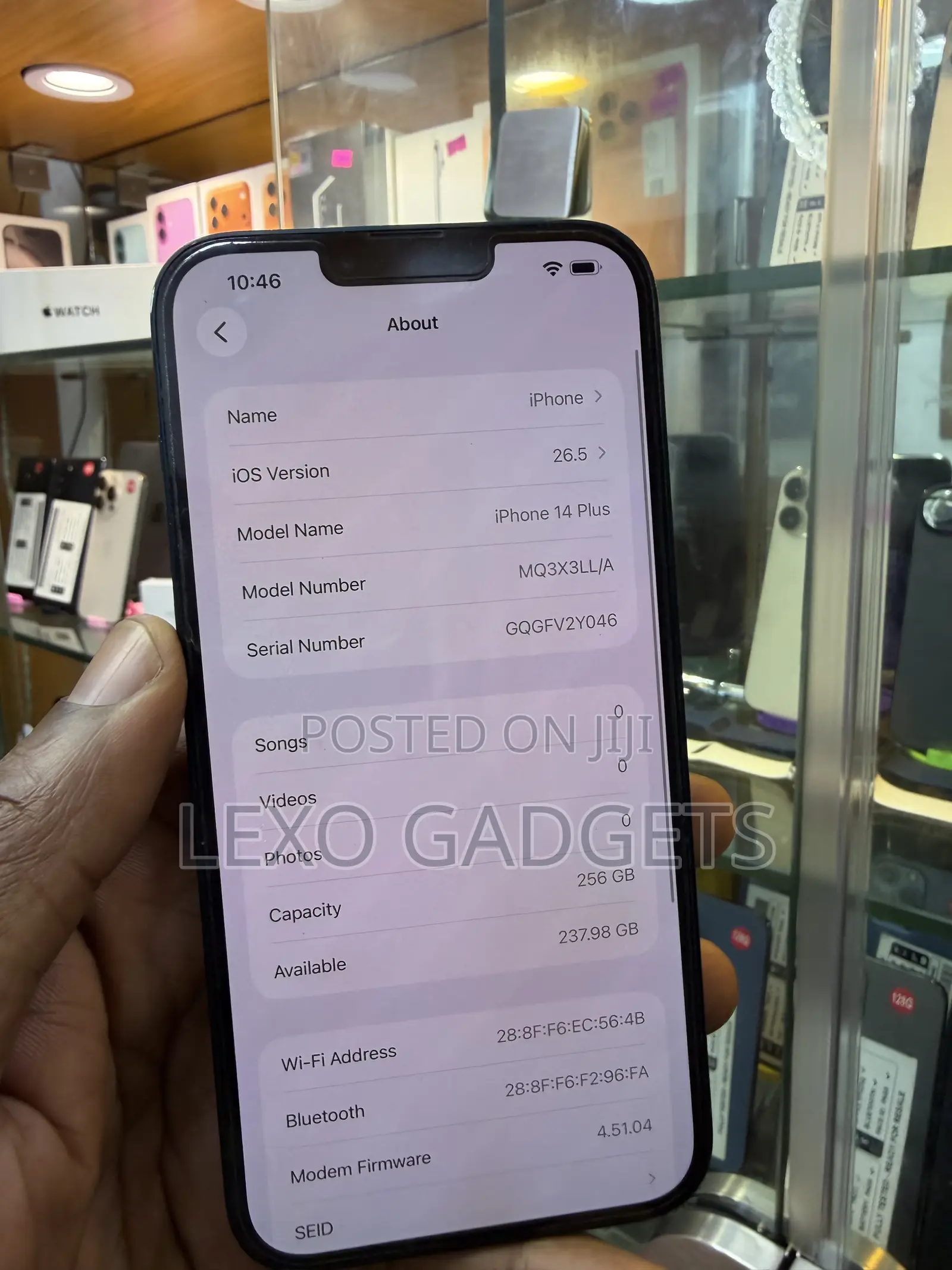Apple iPhone 14 Plus 256 GB Black