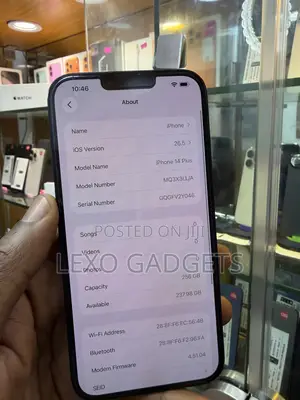 Apple iPhone 14 Plus 256 GB Black