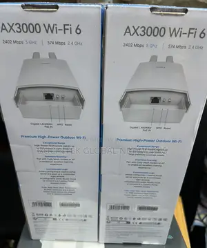 Cudy Ax3000 High-Power Indoor/Outdoor Wi-Fi 6 Access Point.