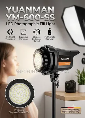 Ym-600-Ss Led Photographic Fill Light With 2.1m Tripod