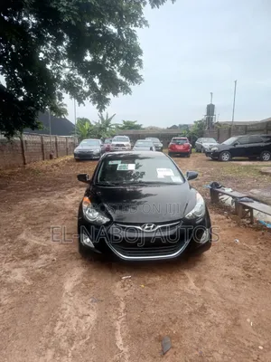 Hyundai Elantra Limited 2012 Black