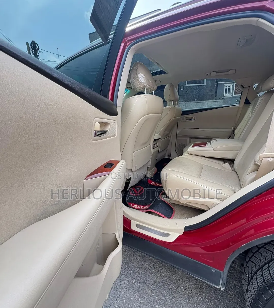 Lexus RX 350 2010 Red