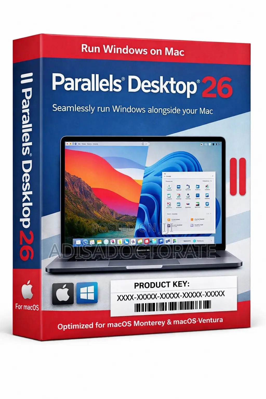 Put Original Parallel Key and Get Windows on Mac All M Chip