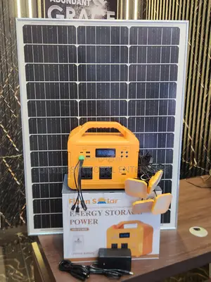 Rechargeable Solar Energy Storage System for Home Outdoor